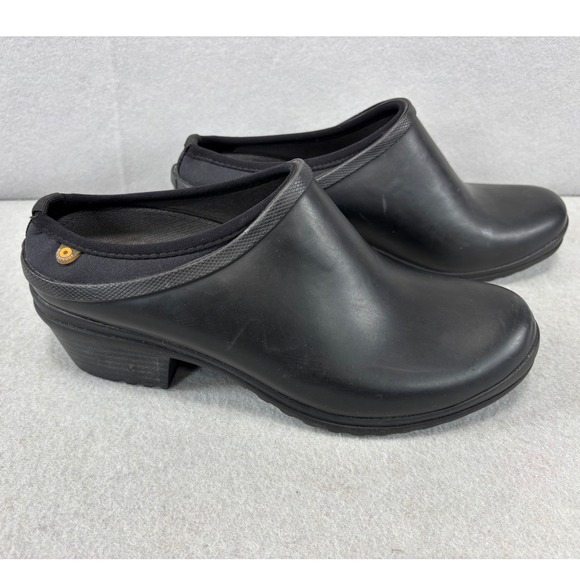 Bogs Shoes - BOGS Women's Vista‎ Clog Waterproof Rain Shoe Black size 8 gardening walking